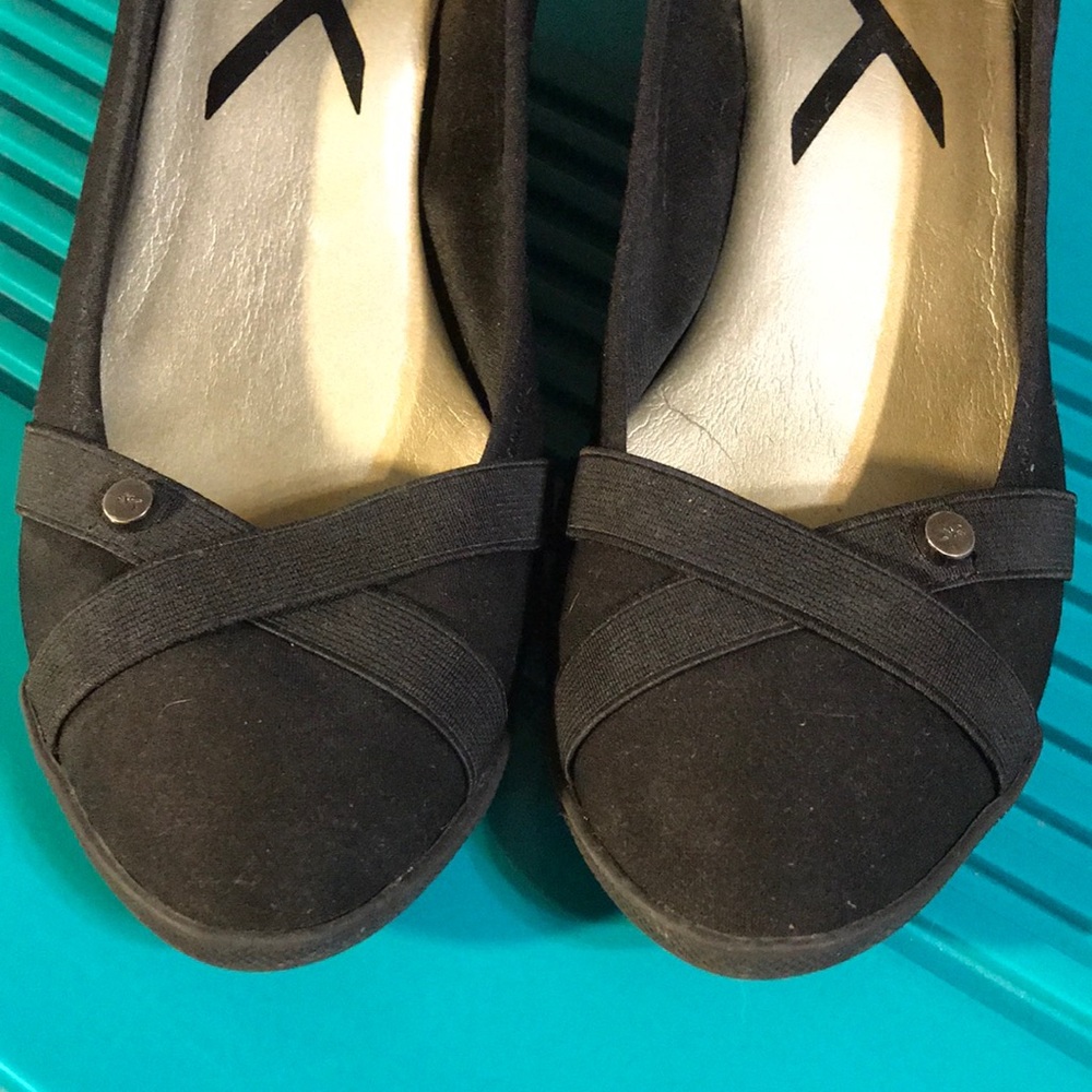 Anne Klein sport black dress shoes